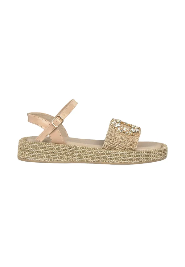 Riemensandalette - marrón claro