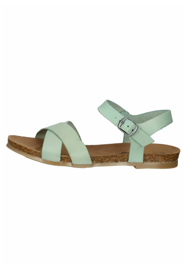 Riemensandalette - mintgrün
