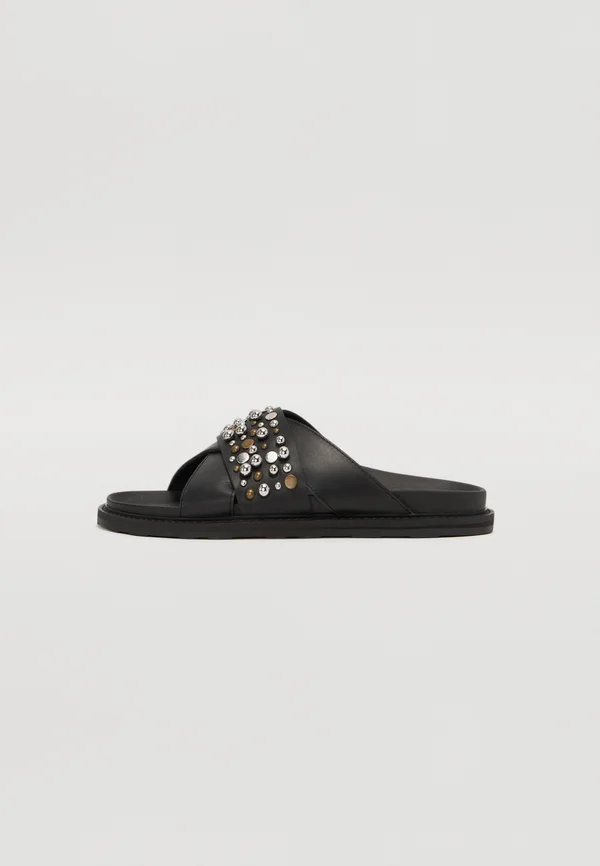 Riemensandalette - nero