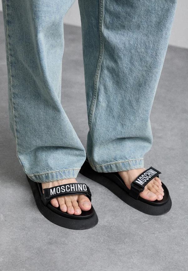Riemensandalette - nero