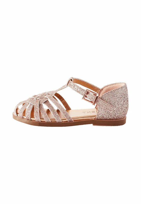 Riemensandalette - pink glitter