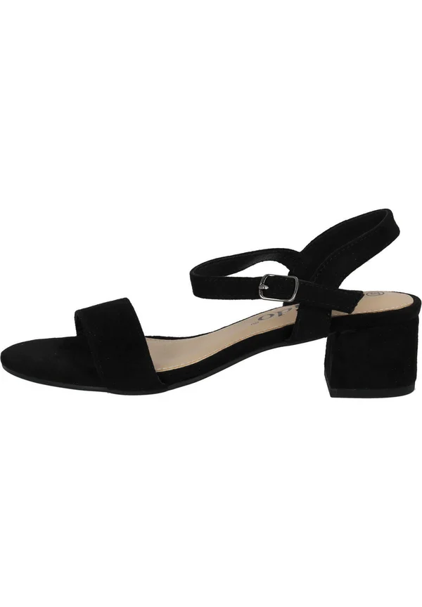 Riemensandalette - schwarz