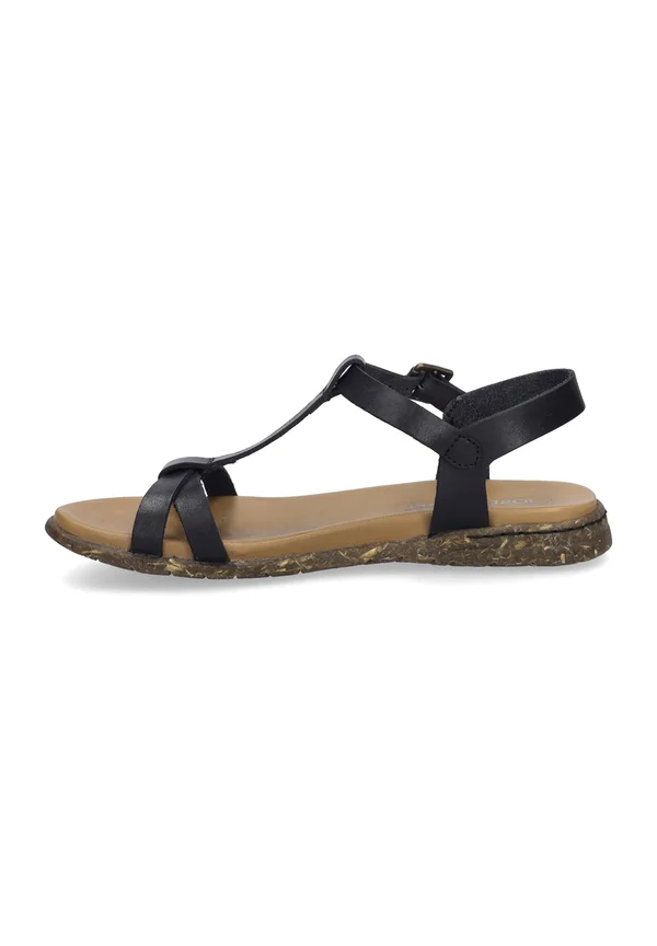 Riemensandalette - schwarz