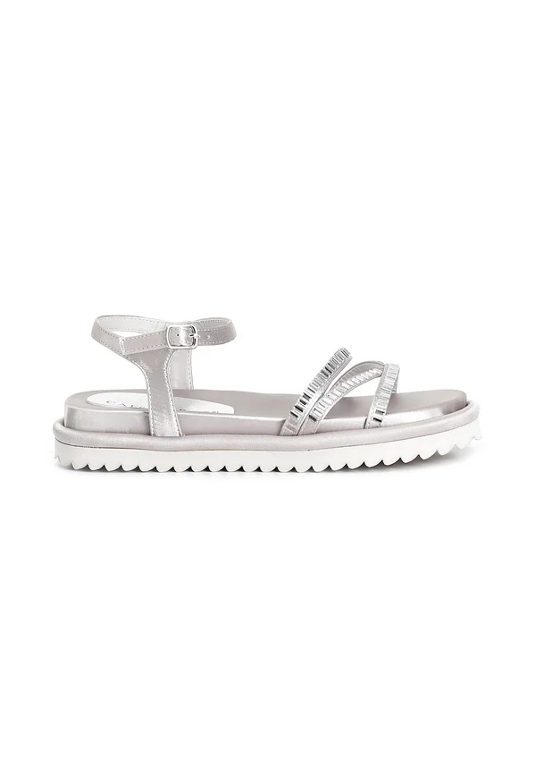Riemensandalette - silver
