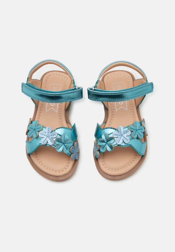 Riemensandalette - turquoise