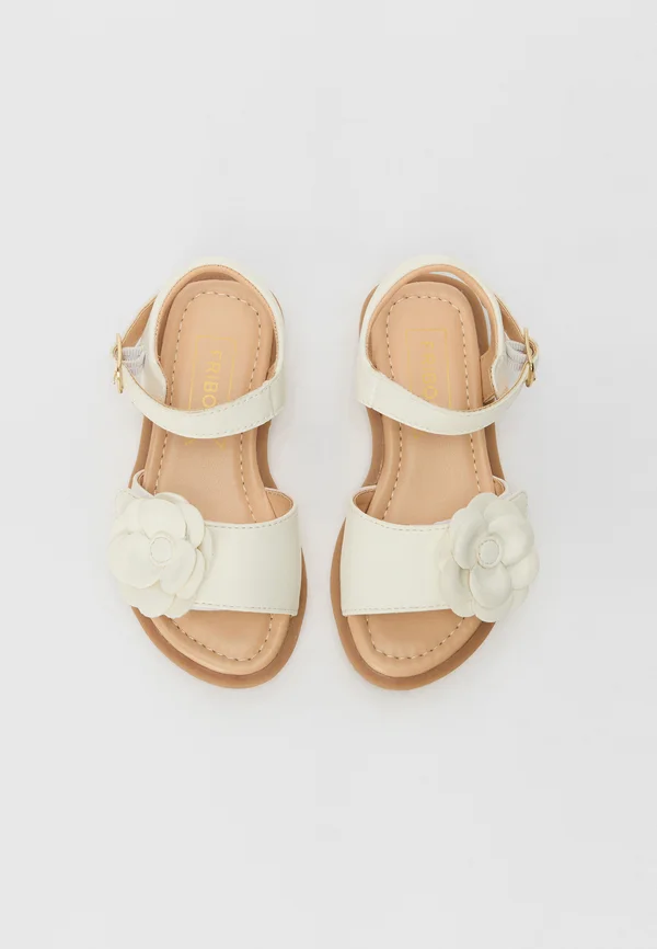 Riemensandalette - white