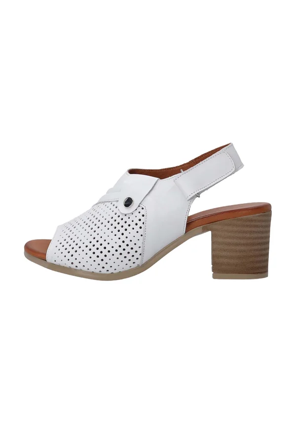 Riemensandalette - white