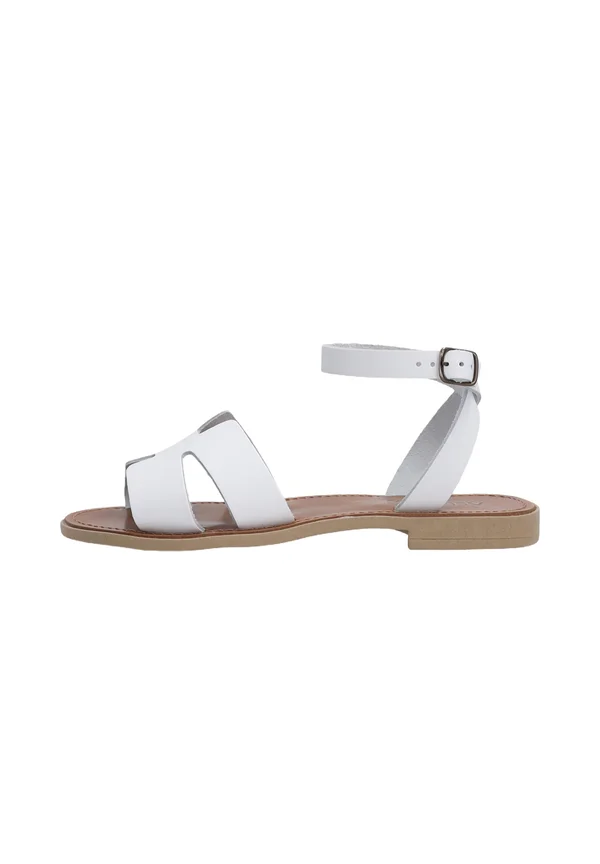 Riemensandalette - white