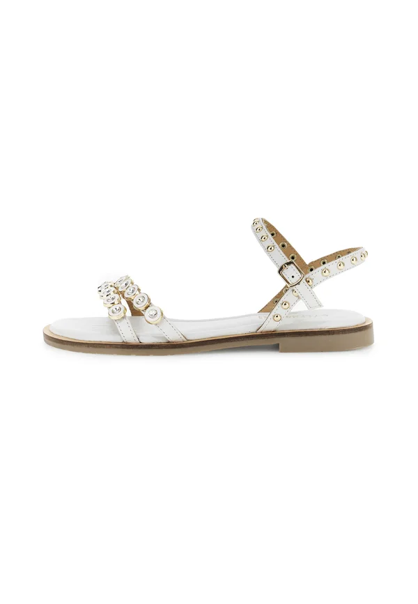Riemensandalette - white