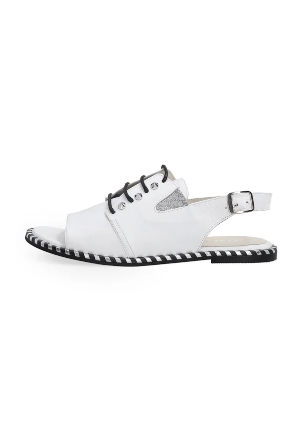 Riemensandalette - white