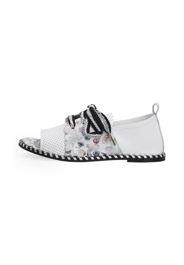 Riemensandalette - white