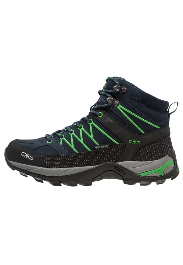 RIGEL MID TREKKING SHOES WP - Hikingschuh - blue