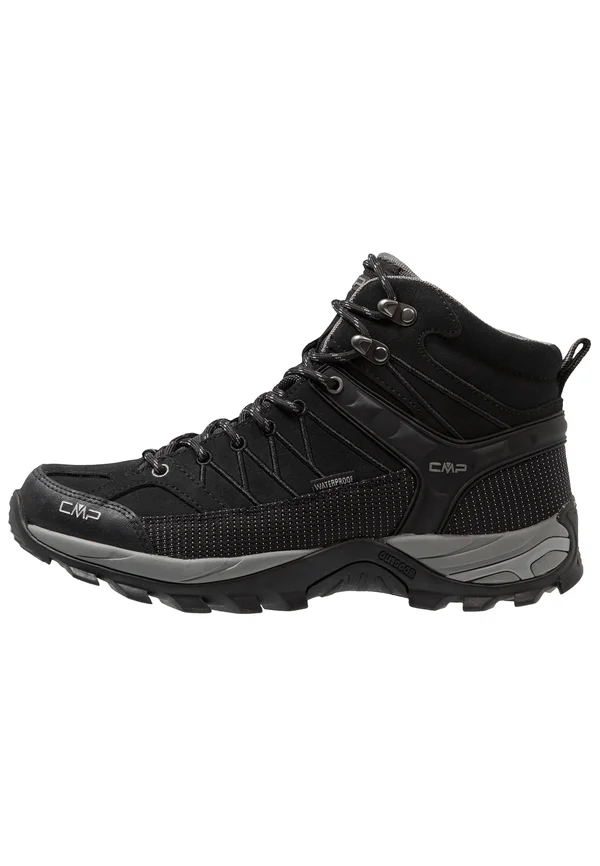 RIGEL MID TREKKING SHOES WP - Hikingschuh - nero/grey