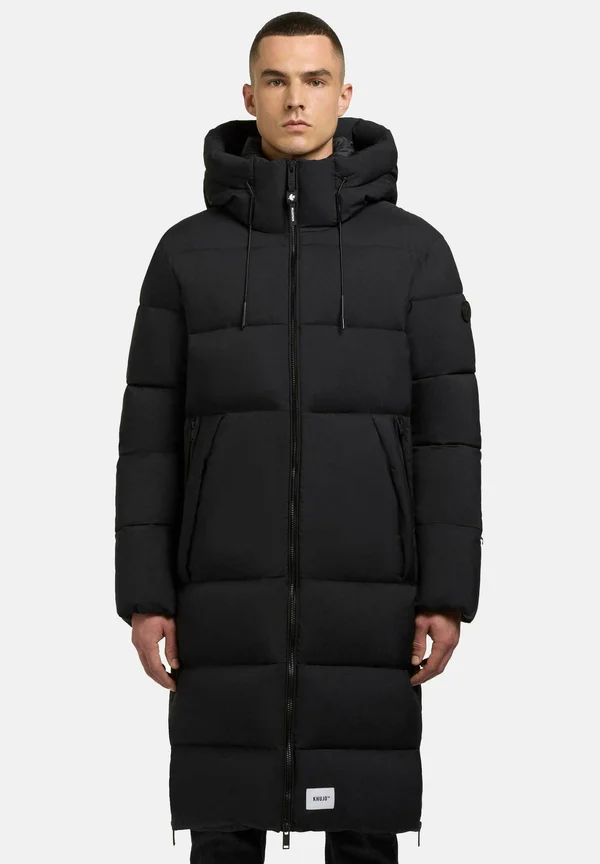 RIGO MATT - Wintermantel - black