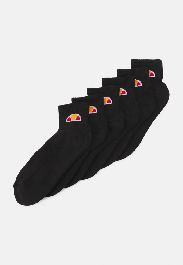 RILLA SOCKS UNISEX 6 PACK - Socken - black