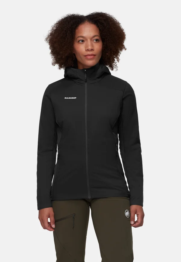 RIME IN FLEX HOODED - Fleecejacke - black