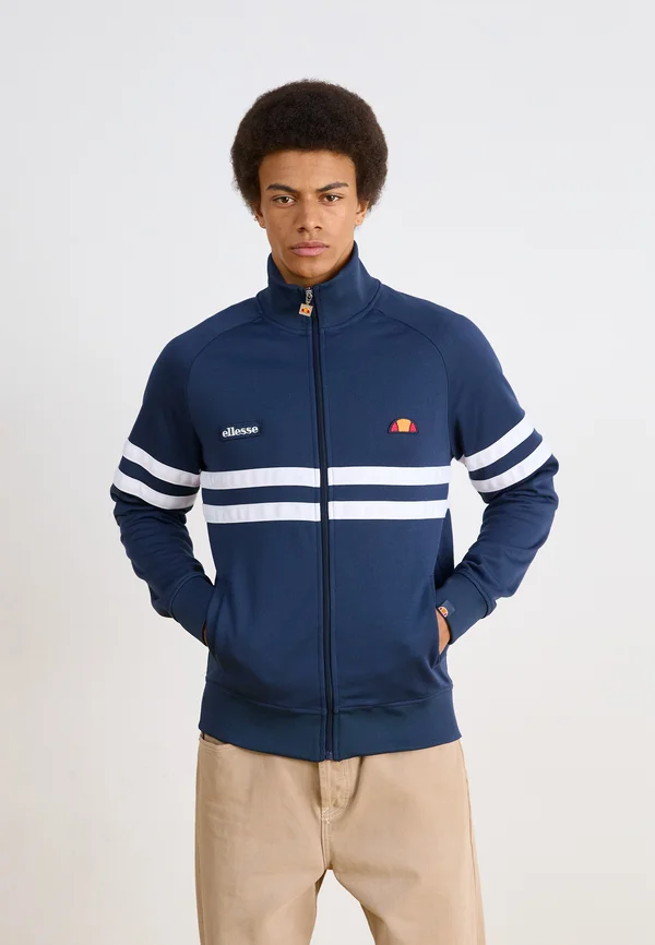 RIMINI TRACK - Trainingsjacke - navy/white