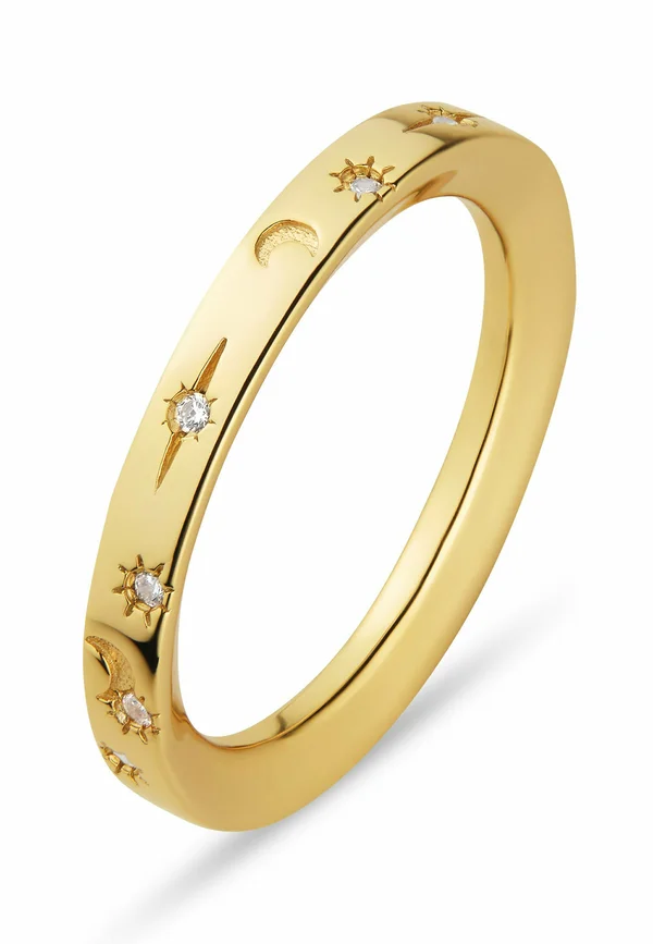 Ring - gelbgold-coloured