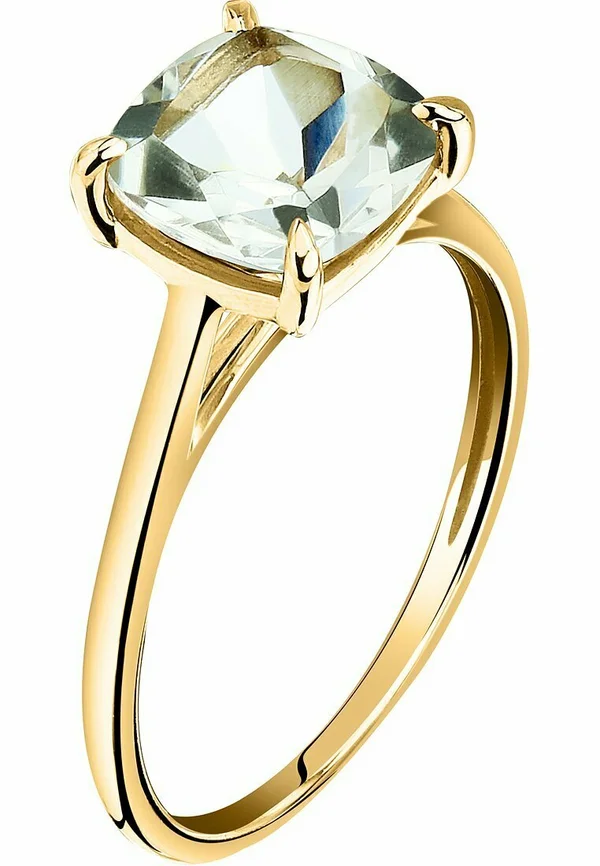 Ring - gelbgold hellgrün