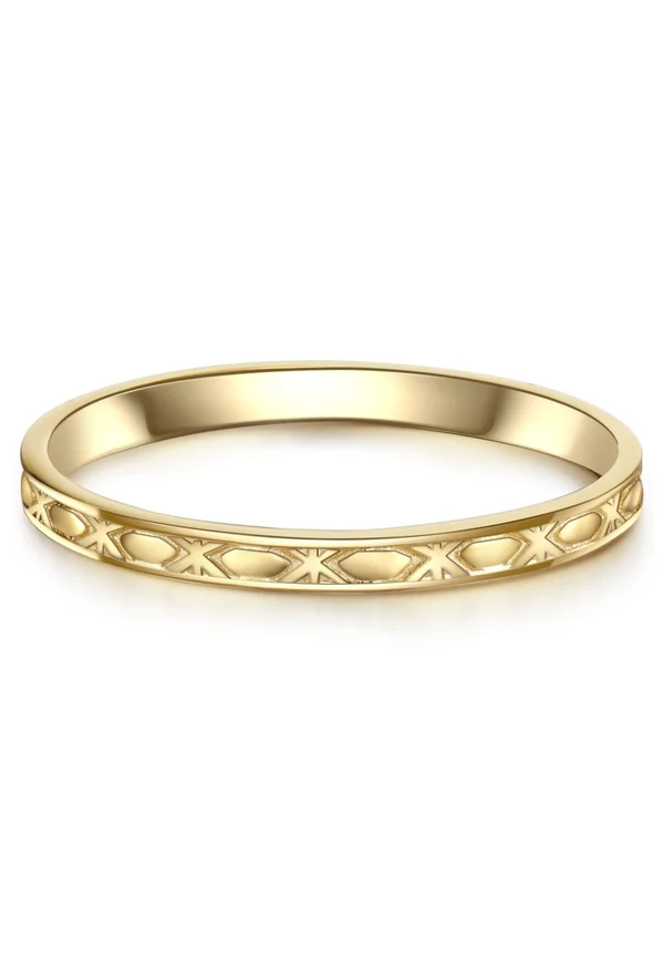 Ring - gelbgoldfarben