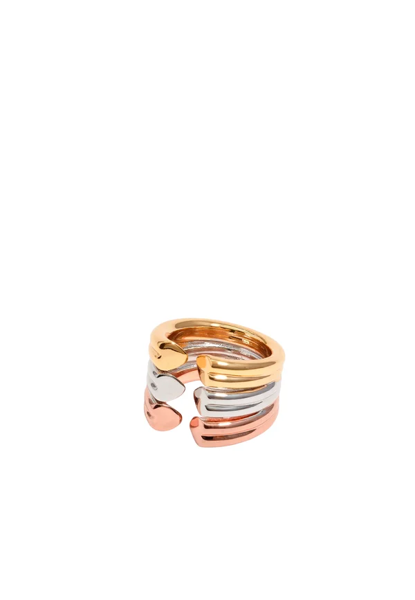 Ring - gold-coloured, silver-coloured