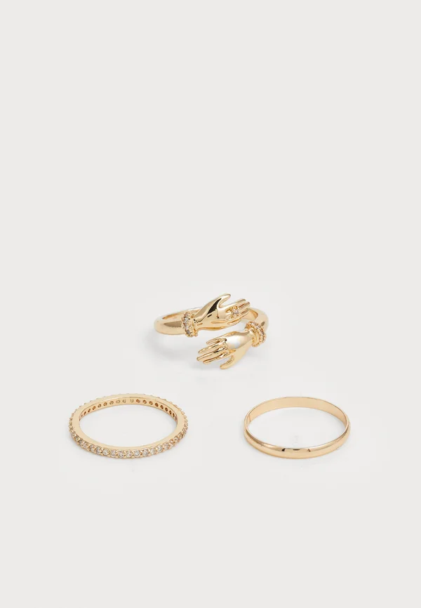 Ring - gold-coloured/clear