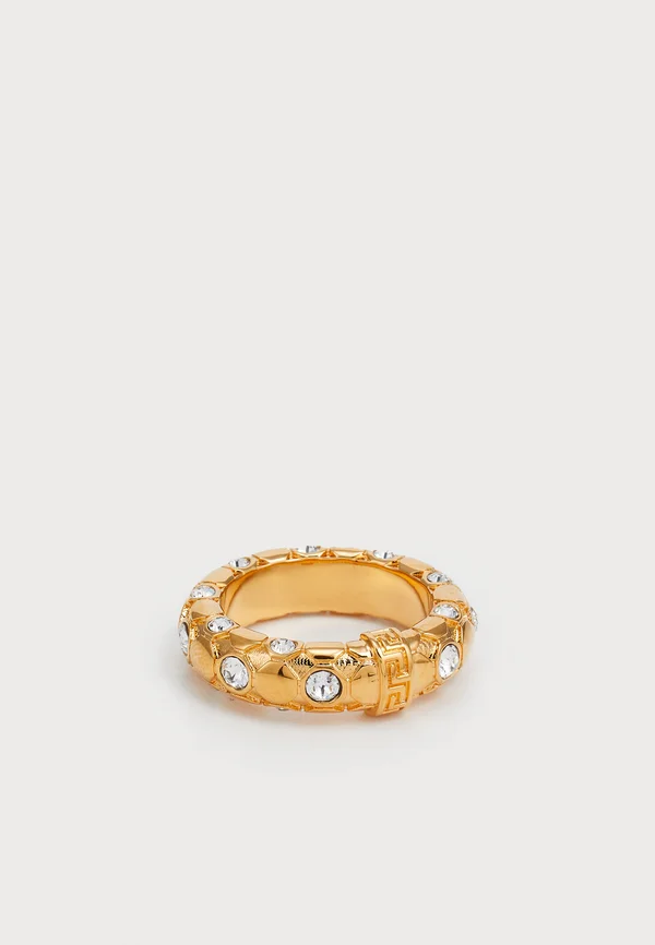 Ring - gold-coloured/crystal