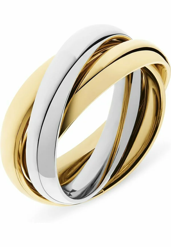 Ring - silber- und gelbgoldfarben