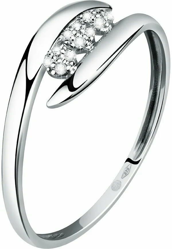 Ring - weißgoldfarben