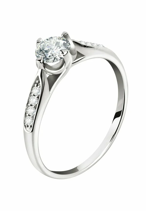 Ring - weißgoldfarben