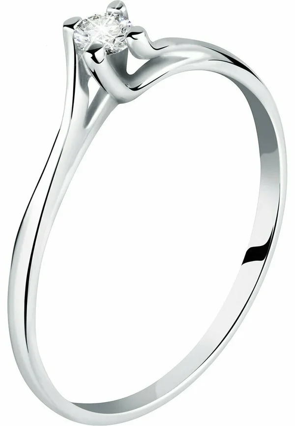 Ring - weißgoldfarben