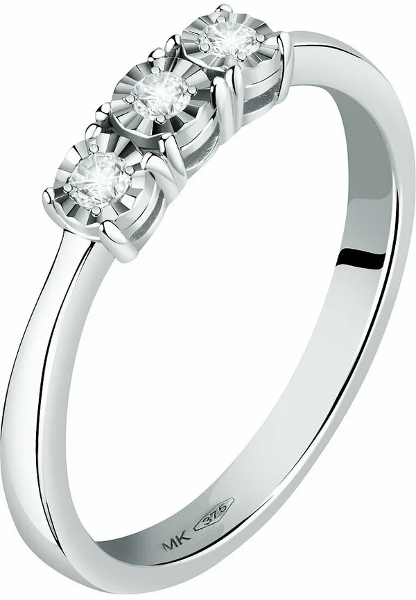 Ring - weißgoldfarben