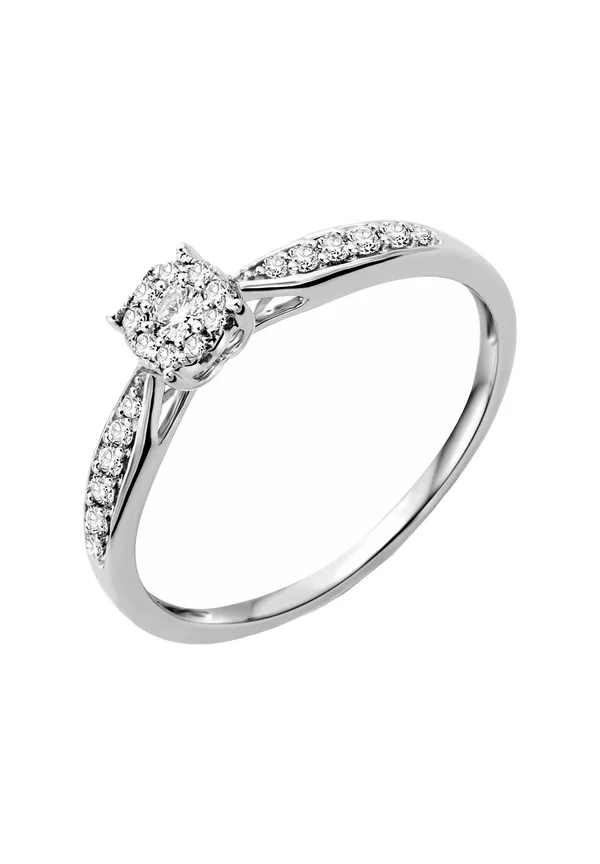 Ring - white gold-coloured