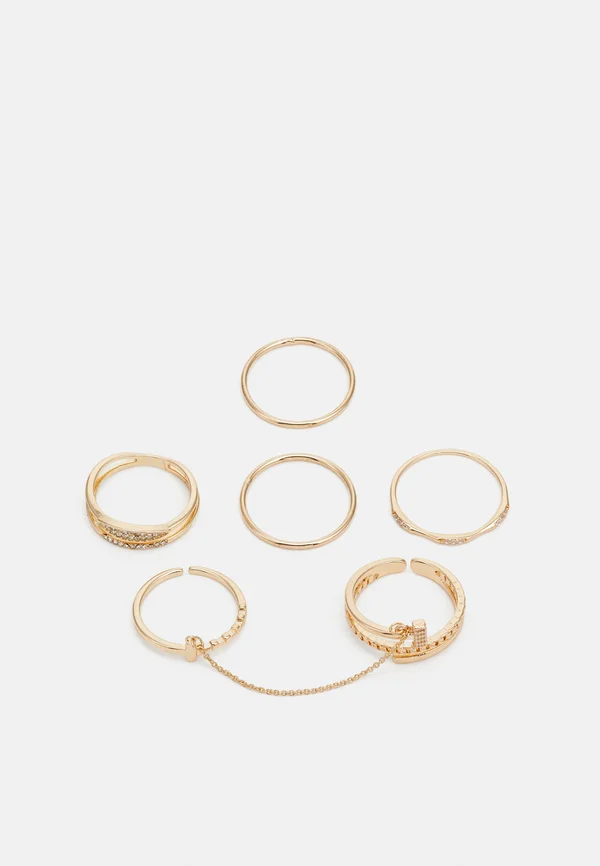 RINGSIES - Ring - gold-coloured/clear multi-coloured