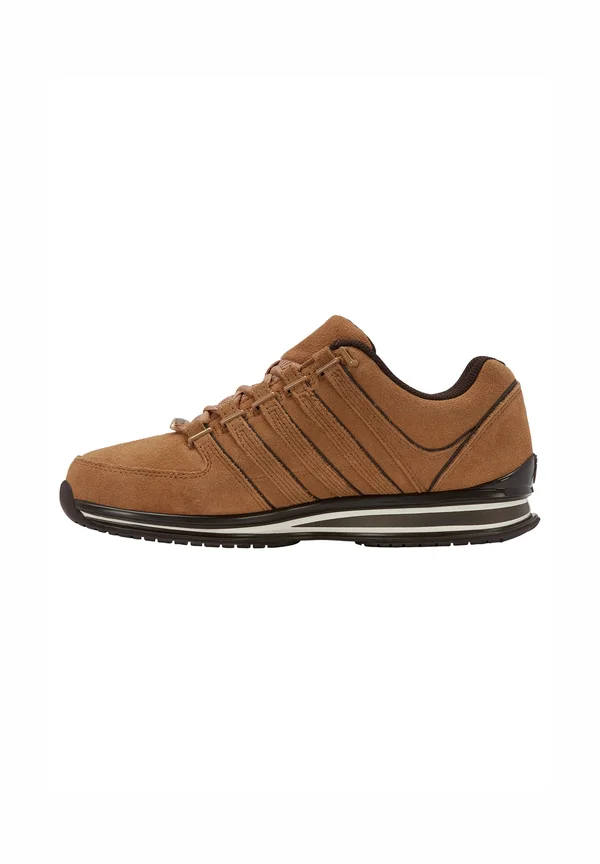 RINZLER SNEAKER - Sneaker low - indian tan/black coffee/snow white