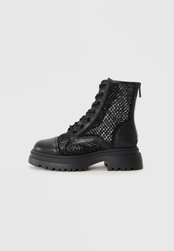 RIPCORD - Schnürstiefelette - black