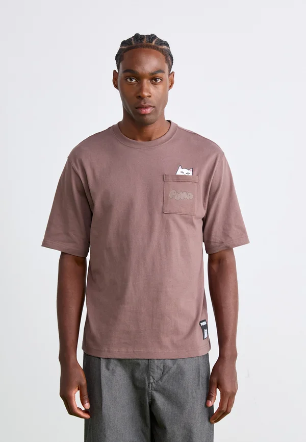 RIPNDIP RELAXED POCKET TEE - T-Shirt print - flat bronze