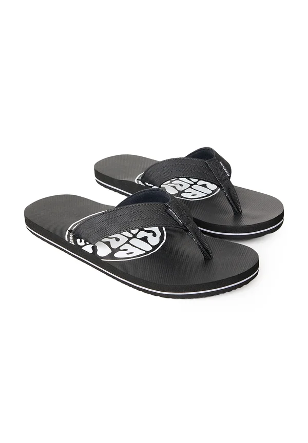 RIPPER BLOOM OPEN - Badesandale - white black