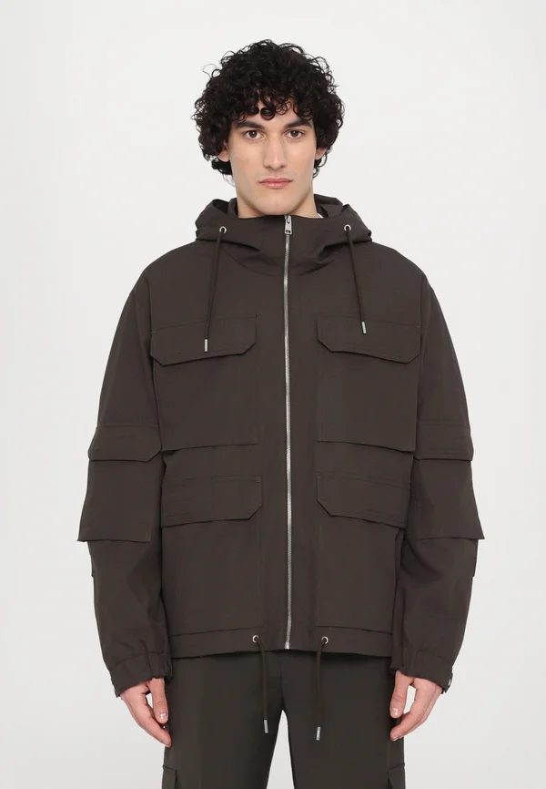 RIPSTOP - Parka - kaki foncé