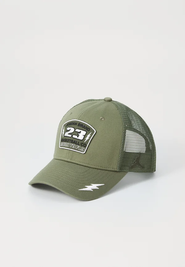 RISE TRUCKER - Cap - medium olive/cargo khaki/(sail)