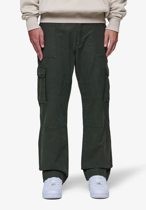 RISLEY - Cargohose - olive green