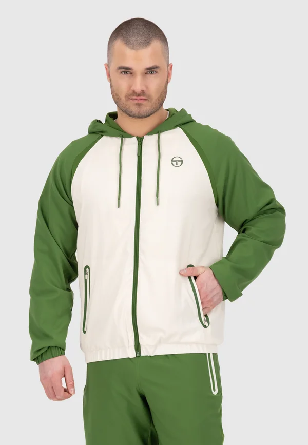 RISPECCHIO TRACKJACKET - Sweatjacke - gardenia garden green