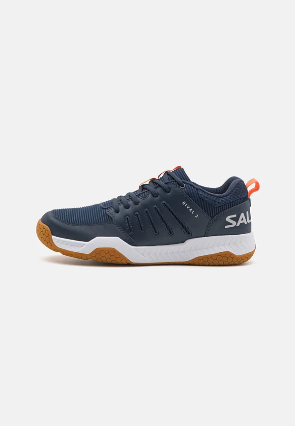 RIVAL 2 UNISEX - Handballschuh - navy/nectarine