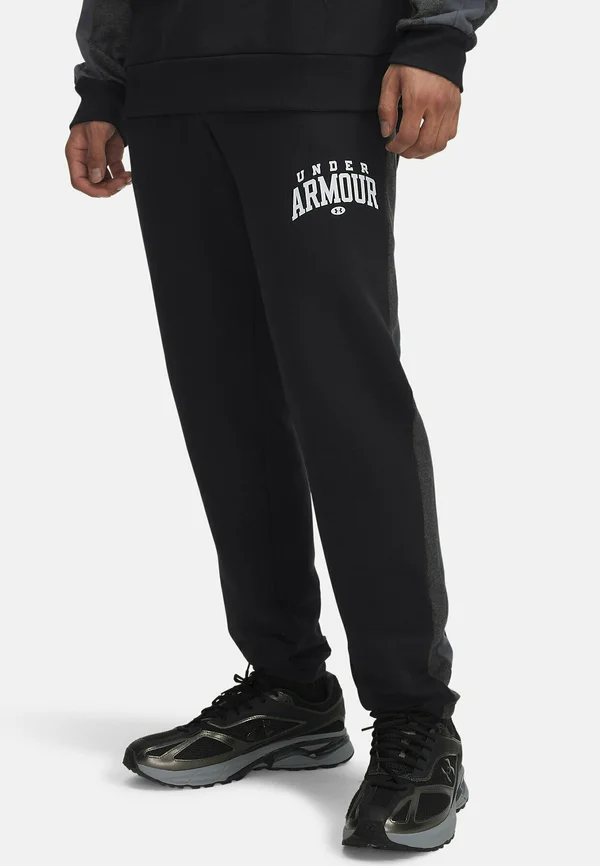 RIVAL FLEECE COLORBLOCK - Jogginghose - black