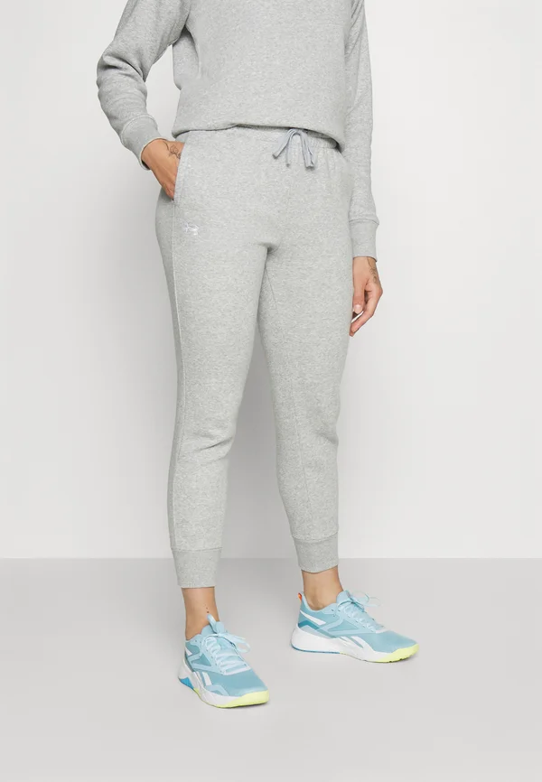 RIVAL FLEECE - Jogginghose - mod gray light heather/white