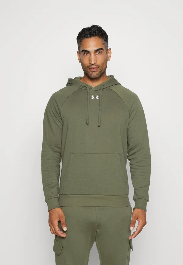 RIVAL FLEECE - Kapuzenpullover - marine green