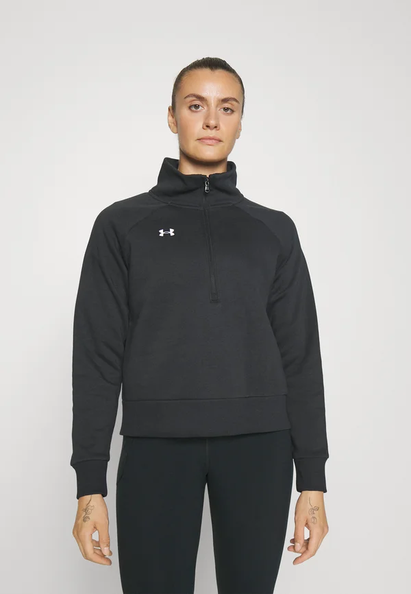 RIVAL FLEECE - Sweatshirt - black/white