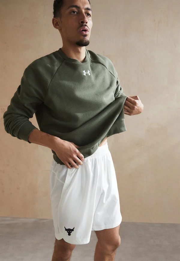 RIVAL FLEECE - Sweatshirt - marine green/white