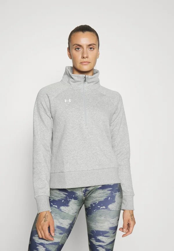 RIVAL FLEECE - Sweatshirt - mod gray light heathe/white