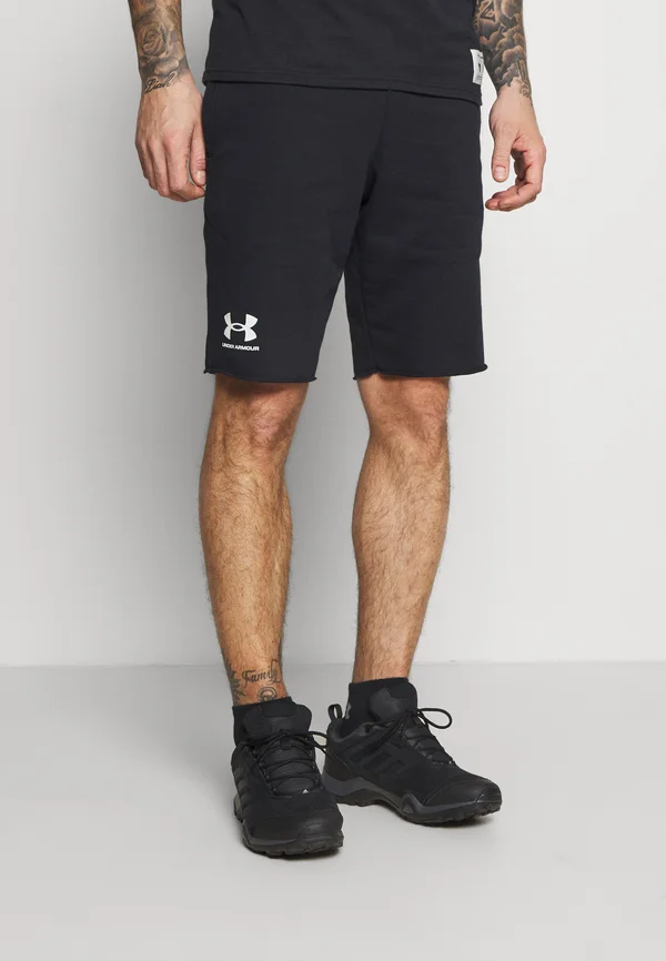 RIVAL TERRY - Kurze Sporthose - black